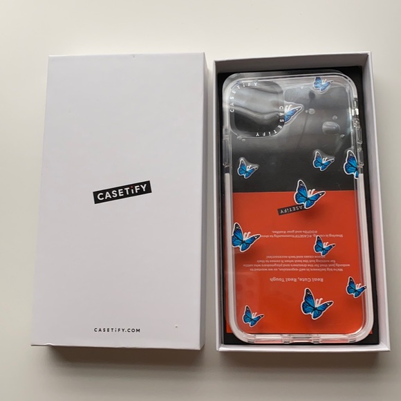 Casetify Accessories - Casetify Blue Butterfly Phone Case